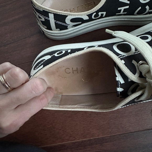 Chanel vintage sneakers 24 cms - Picture 5 of 8